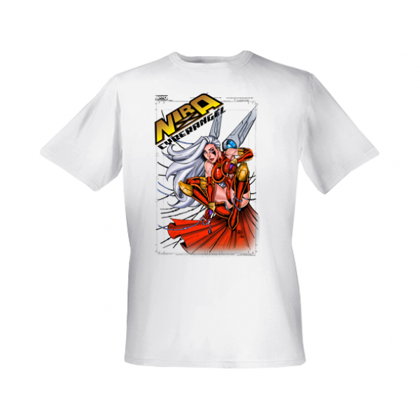 Nira-X: Cyberangel 25th Anniversary Cover T-Shirt